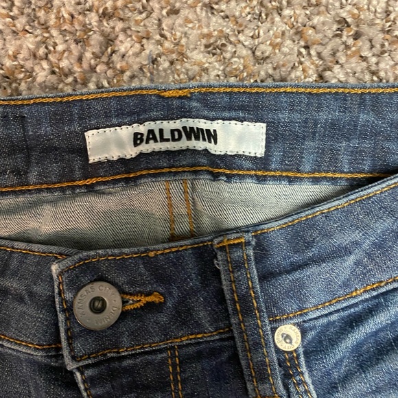 Baldwin Rivington Mid Rise Peg Leg Crop - Picture 3 of 5